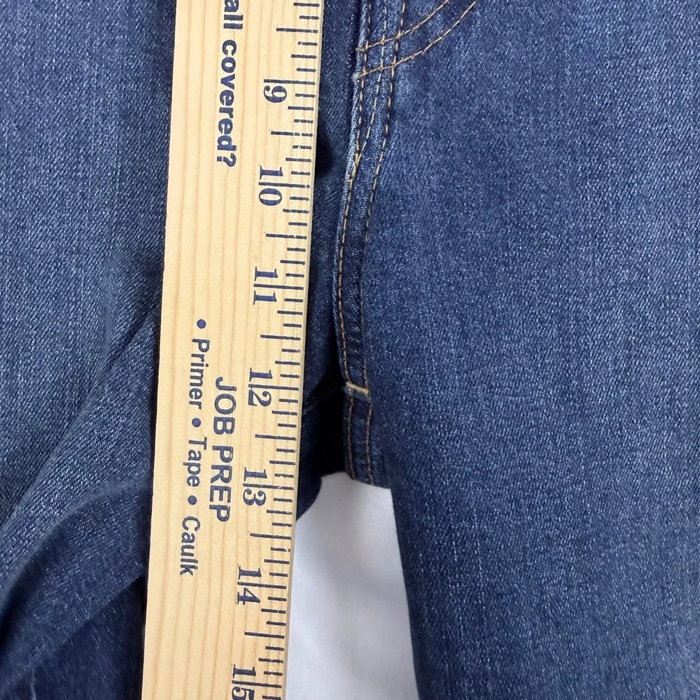 American Eagle Airflex+ Athletic Straight Jeans Dark Wash Blue 38x32 Mens‎